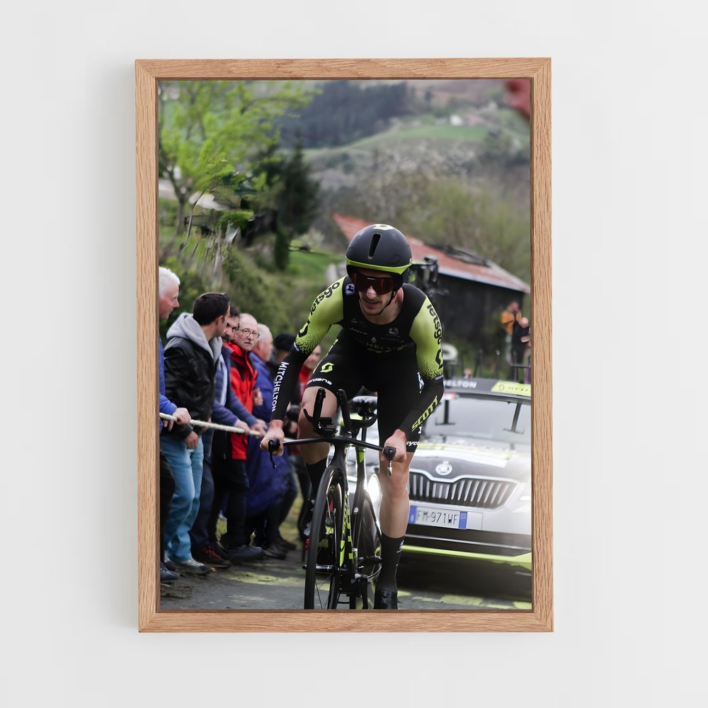 Poster Piste Éternelle – affiche Cyclisme (vue 4)